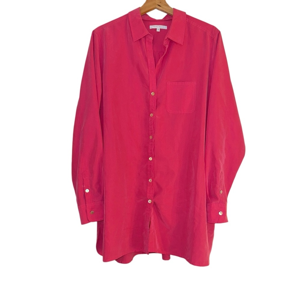 FoxCroft Modal Blend Button Down shirt